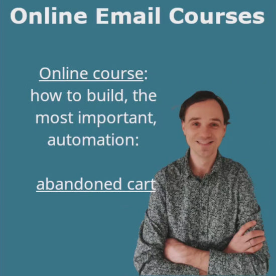 Abandoned cart automation MailChimp - MailChimp training - MailChimp expert 